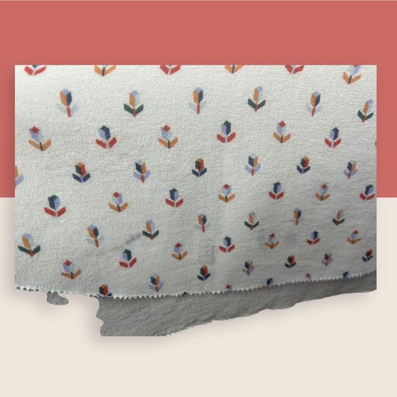 💐 TORY BURCH SILK POLKA DOT LAYERED TANK BLOUSE CREAM SIZE 4 AS IS - Picture 4 of 7